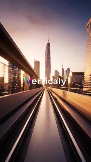 未来都市を走る、モノレールの旅