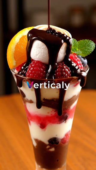 チョコレートパフェ、至福の一時