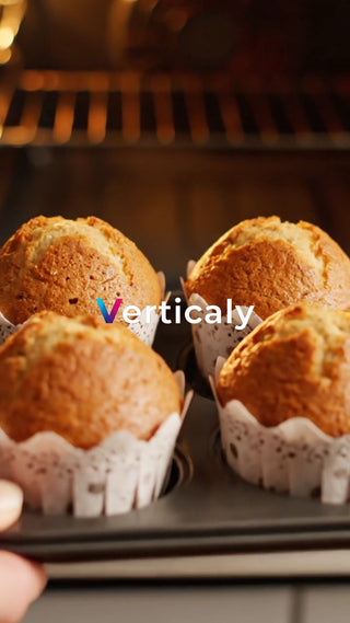 焼き立てマフィン、美味しそう