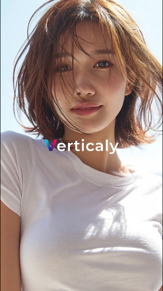 美しい女性、風になびく髪