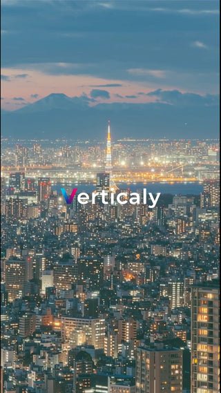 都会の夜景、輝く光