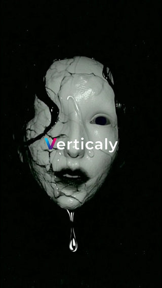 剥がれ落ちる顔、水滴の行方