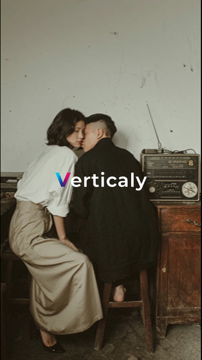 寄り添う二人のキス