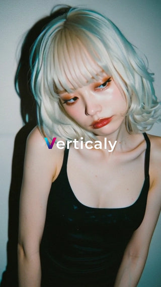 金髪女性、憂いを帯びた横顔