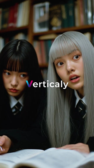 図書館で何かを見つける