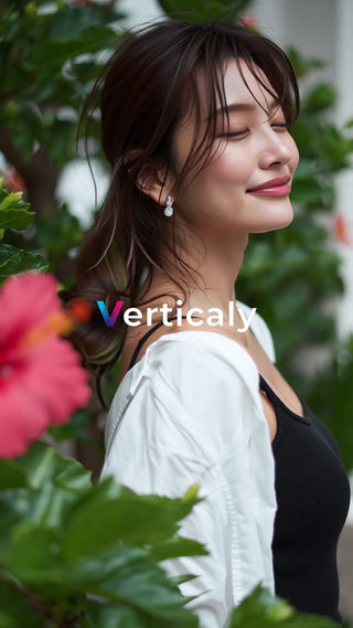 穏やかな笑顔、木漏れ日の下