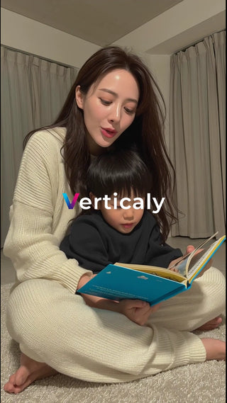 読書を楽しむ親子