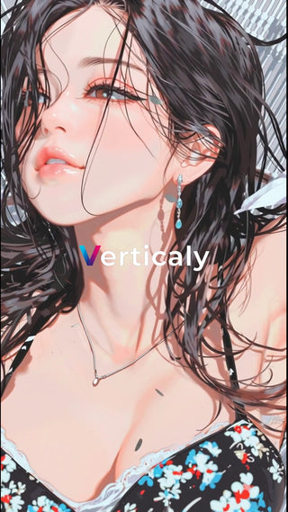 水着姿の女性、夏の午後