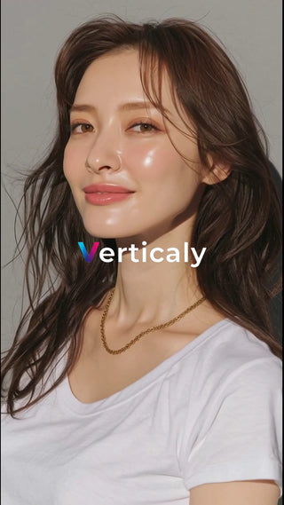 ツヤ肌、輝く女性