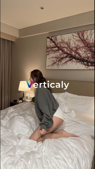 Woman relaxing in bed