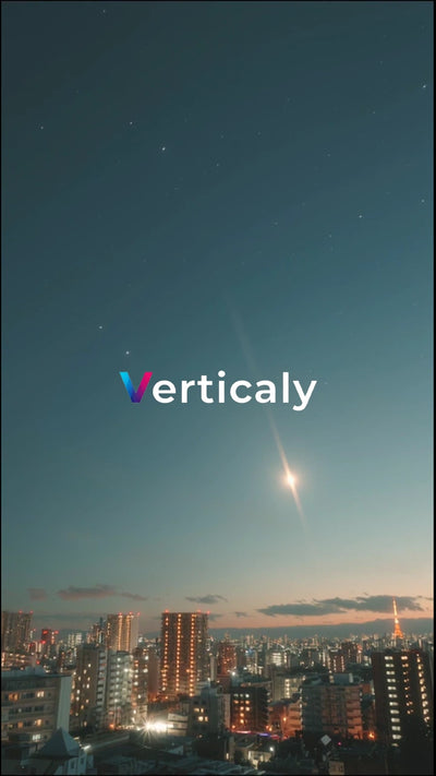 City night sky, starry sky and cityscape