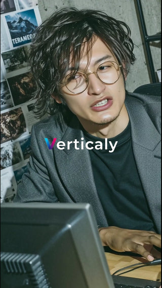 PC作業中の男性、集中力