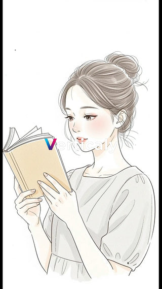 読書を楽しむ女性