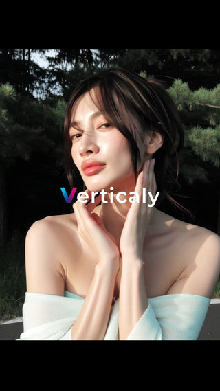 素肌に光る、美しさ