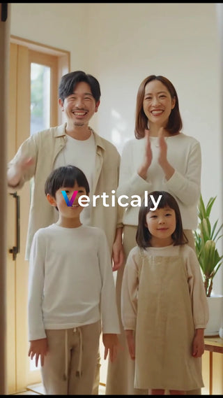 家族の笑顔、穏やかな時間