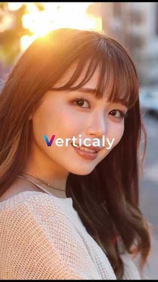 微笑む女性のポートレート