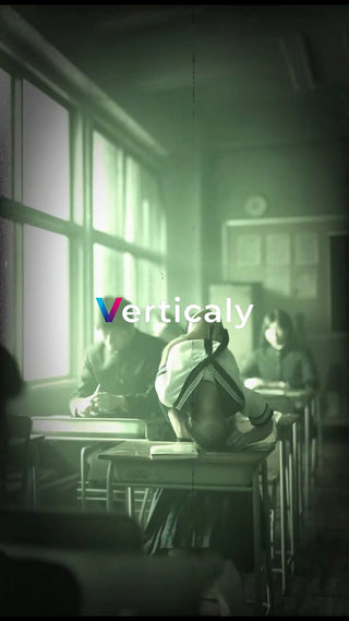 教室で俯く制服姿