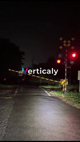 遮断機と赤信号