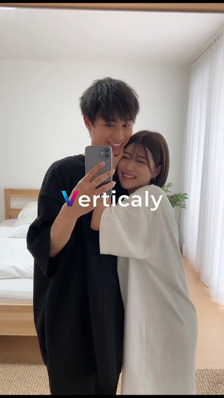 笑顔あふれるカップル