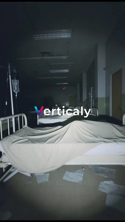 廃墟病院の病室