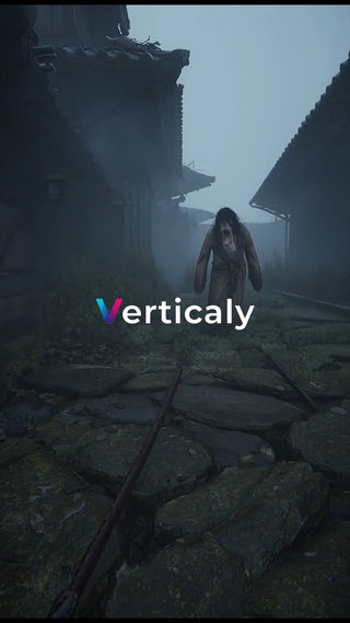 恐怖の存在、廃墟を進む