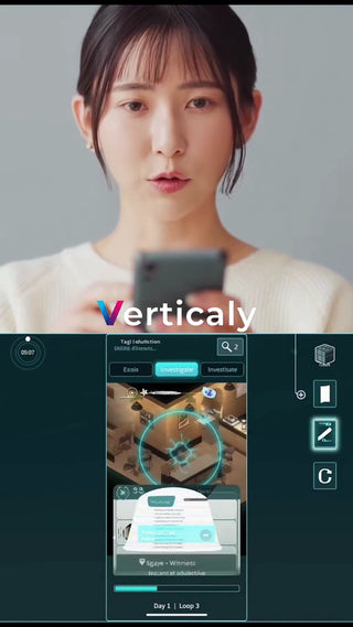 スマホゲーム、集中する女性
