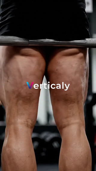 力強い脚の筋肉、バーベル