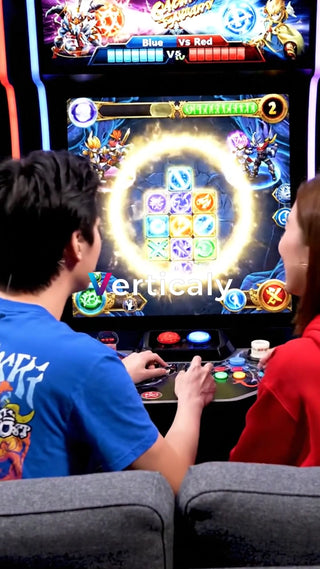 ゲームに興じる男女