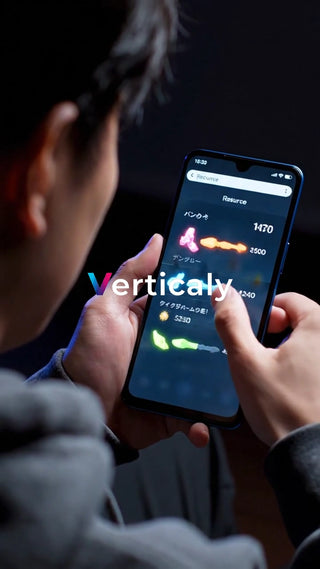 スマホを操作する女性