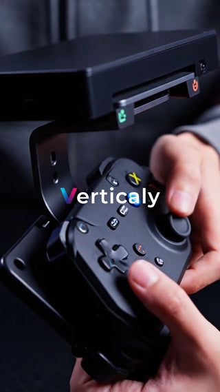 ゲームコントローラー、縦に構え