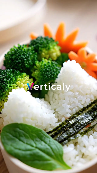 お弁当、彩り豊かな昼食