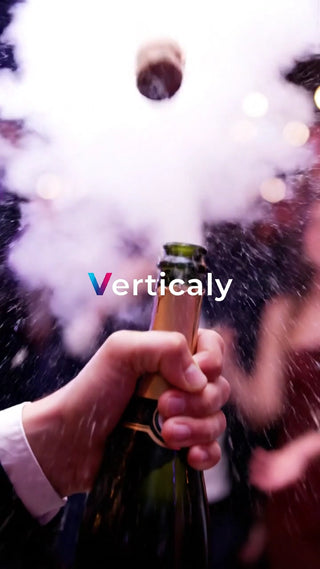 シャンパン、華やかに弾ける瞬間