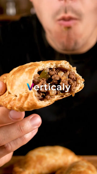 出来立て、肉汁溢れるパイ