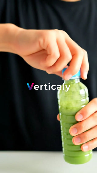 グリーンスムージーを飲む