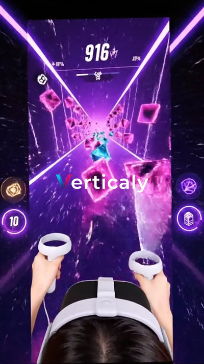 VRゲーム、没入感あふれる世界