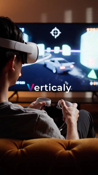 VRゲームを楽しむ男性