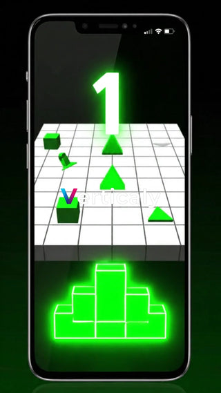 ゲーム画面、レベル1表示