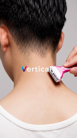 襟足のムダ毛処理