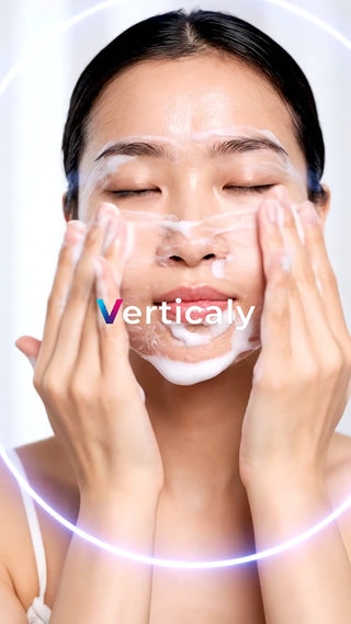 洗顔フォームで綺麗に