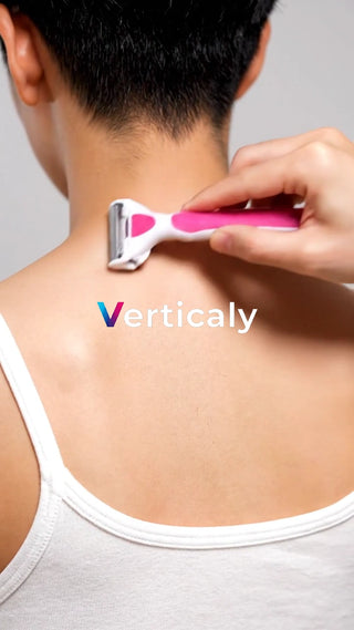 襟足のムダ毛処理