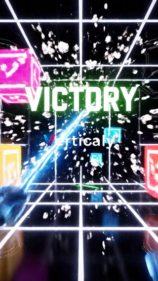 勝利を表現するエフェクト