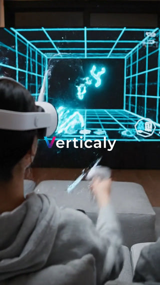 VRゲームを楽しむ男性