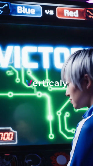 青と赤のゲーム対決