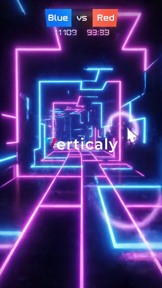 ネオン輝く近未来都市