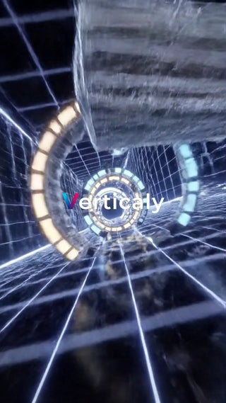 未来都市を駆け抜ける