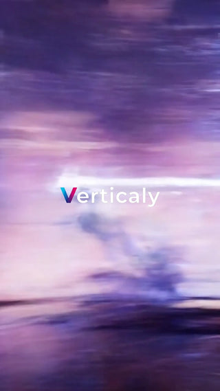 紫色の空、美しい風景