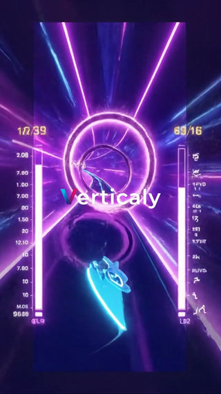 未来都市を駆け抜ける