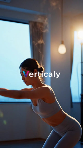 エクササイズ中の女性