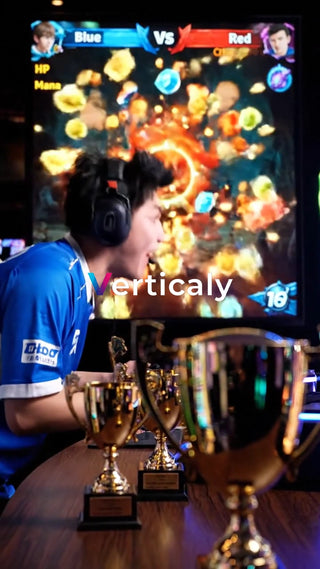 勝利を掴む瞬間、高揚感