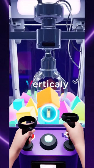 クレーンゲーム、VRで楽しむ